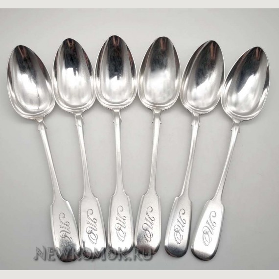 Серебряные ложки. Овчинников. 84 проба. Серебряные ложки. Овчинников. 84 проба.