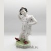 Фарфоровая статуэтка "Плясунья". Китай. Фарфоровая статуэтка "Плясунья". Китай.