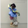 Фарфоровая статуэтка "Юноша с гирляндой цветов". Meissen.