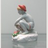 Фарфоровая статуэтка "Юный садовод" (Мальчик с лейкой) ЛФЗ.
