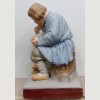 Статуэтка "Лапотник ". Современный повтор скульптуры Фабрики Гарднера
