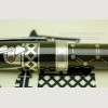 Коллекционная перьевая ручка "Bossert&Erhard". Германия. Серебро 925 пробы, лак, гильоширование, перегородчатая эмаль.