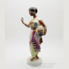 Фарфоровая статуэтка "Танцующая индианка". Барановка. Цена по запросу.