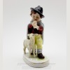 Фарфоровая статуэтка "Пастушок" (Мальчик с дудочкой). Тюрингия. Германия.