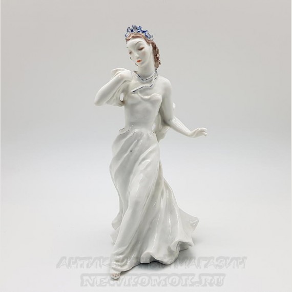Фарфоровая статуэтка "Танцовщица". Rosenthal (Розенталь). Германия. Скульптор Friedrich Gronau.