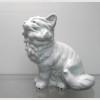 Фарфоровая статуэтка "Белый кот". GDR. WAGNER &amp; APEL - LIPPELSDORF