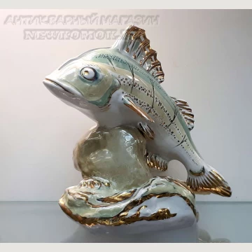 Фигурка "Речной окунь". Дулево. 