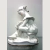 Статуэтка "Юная вышивальщица". Песочное. 1959 г.
