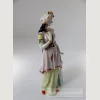 Фарфоровая фигурка "Шамаханская царица", из туалетного набора "Золотой петушок". Дулево.